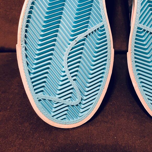 Nike SB Zoom Janoski Nike ID factory custom plaid tiffany blue Mens 8 US 41 EUR - Picture 7 of 10